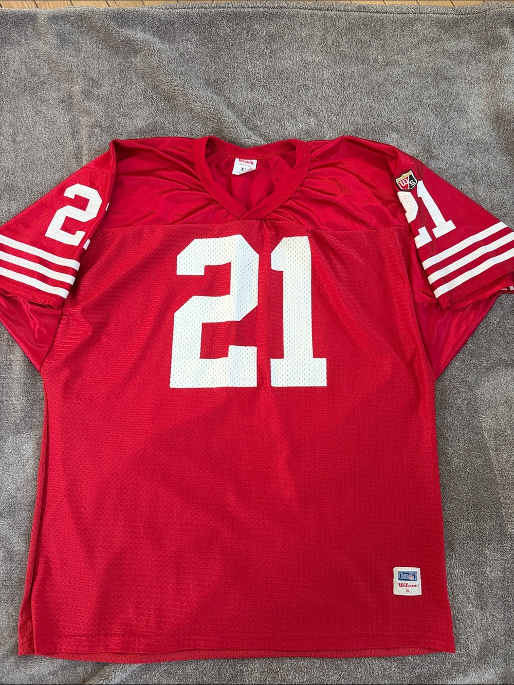 Deion Sanders Original 1994 Wilson 49ers Jersey
